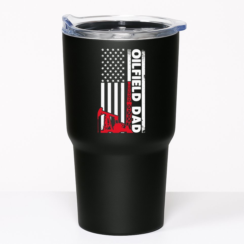 Oilfield Worker Rig Roughneck Oilfield Dad Tumbler