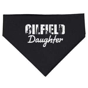 Oilfield Worker Rig Roughneck Oilfield Daughter USA-Made Doggie Bandana