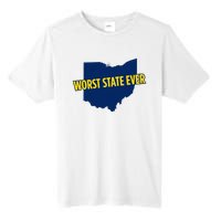 Ohio Worst State Ever Tall Fusion ChromaSoft Performance T-Shirt