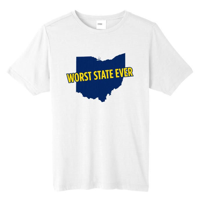 Ohio Worst State Ever Tall Fusion ChromaSoft Performance T-Shirt