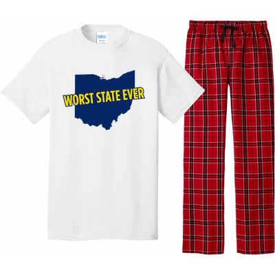 Ohio Worst State Ever Pajama Set