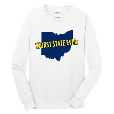 Ohio Worst State Ever Tall Long Sleeve T-Shirt