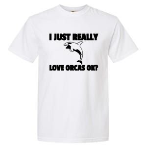 Orca Whale Save The Killer Whale Great Gift Garment-Dyed Heavyweight T-Shirt