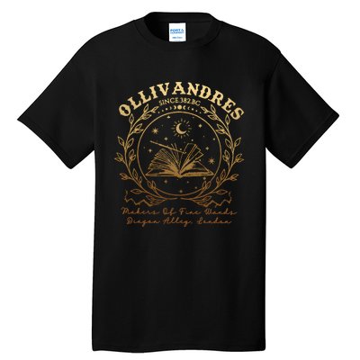 Ollivanders Wand Shop Wizard Book Universal Trip Tall T-Shirt