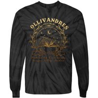 Ollivanders Wand Shop Wizard Book Universal Trip Tie-Dye Long Sleeve Shirt