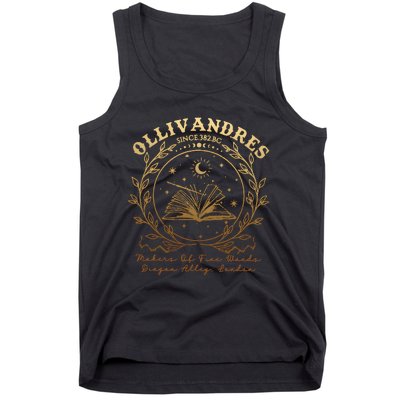 Ollivanders Wand Shop Wizard Book Universal Trip Tank Top