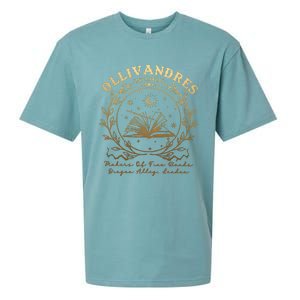 Ollivanders Wand Shop Wizard Book Universal Trip Sueded Cloud Jersey T-Shirt