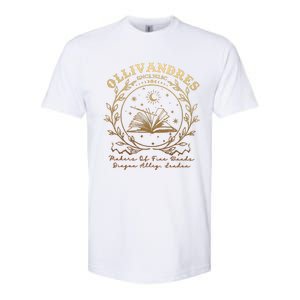 Ollivanders Wand Shop Wizard Book Universal Trip Softstyle CVC T-Shirt