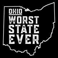 Ohio Worst State Ever Gift Drawstring Bag