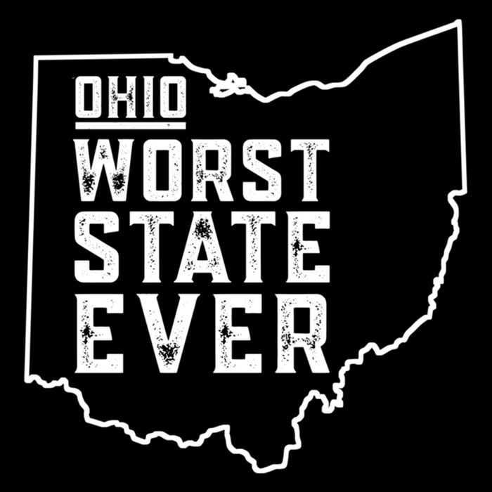 Ohio Worst State Ever Gift Drawstring Bag
