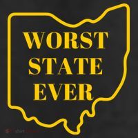 Ohio Worst State 11oz C Handle Ceramic Mug