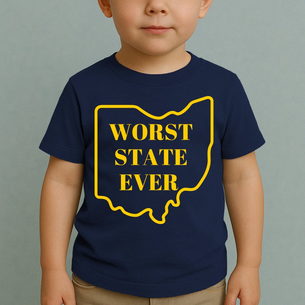 Ohio Worst State Toddler T-Shirt