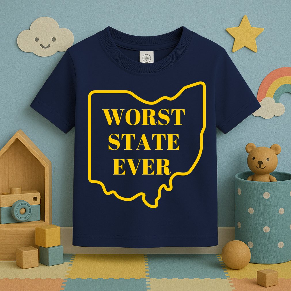 Ohio Worst State Toddler T-Shirt