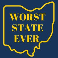Ohio Worst State Short Acrylic Beanie