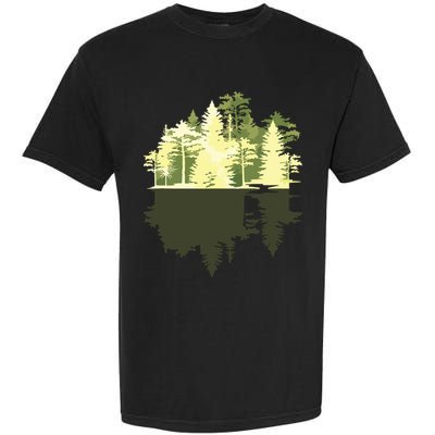 Outdoors Wildlife Trees Nature Reflection Forest Garment-Dyed Heavyweight T-Shirt