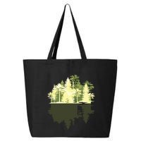 Outdoors Wildlife Trees Nature Reflection Forest 25L Jumbo Tote