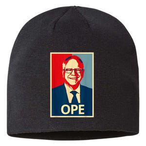 Ope Walz Tim Walz Harris Walz 2024 Sustainable Beanie