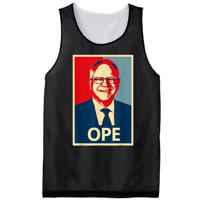 Ope Walz Tim Walz Harris Walz 2024 Mesh Reversible Basketball Jersey Tank