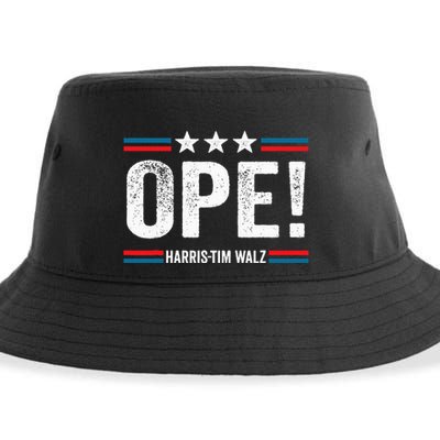 Ope Walz Tim Walz Harris Walz 2024 Sustainable Bucket Hat