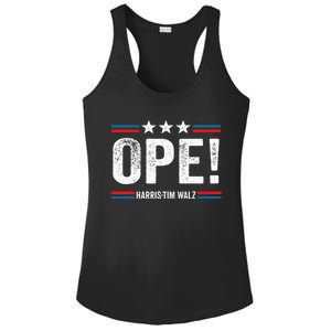 Ope Walz Tim Walz Harris Walz 2024 Ladies PosiCharge Competitor Racerback Tank