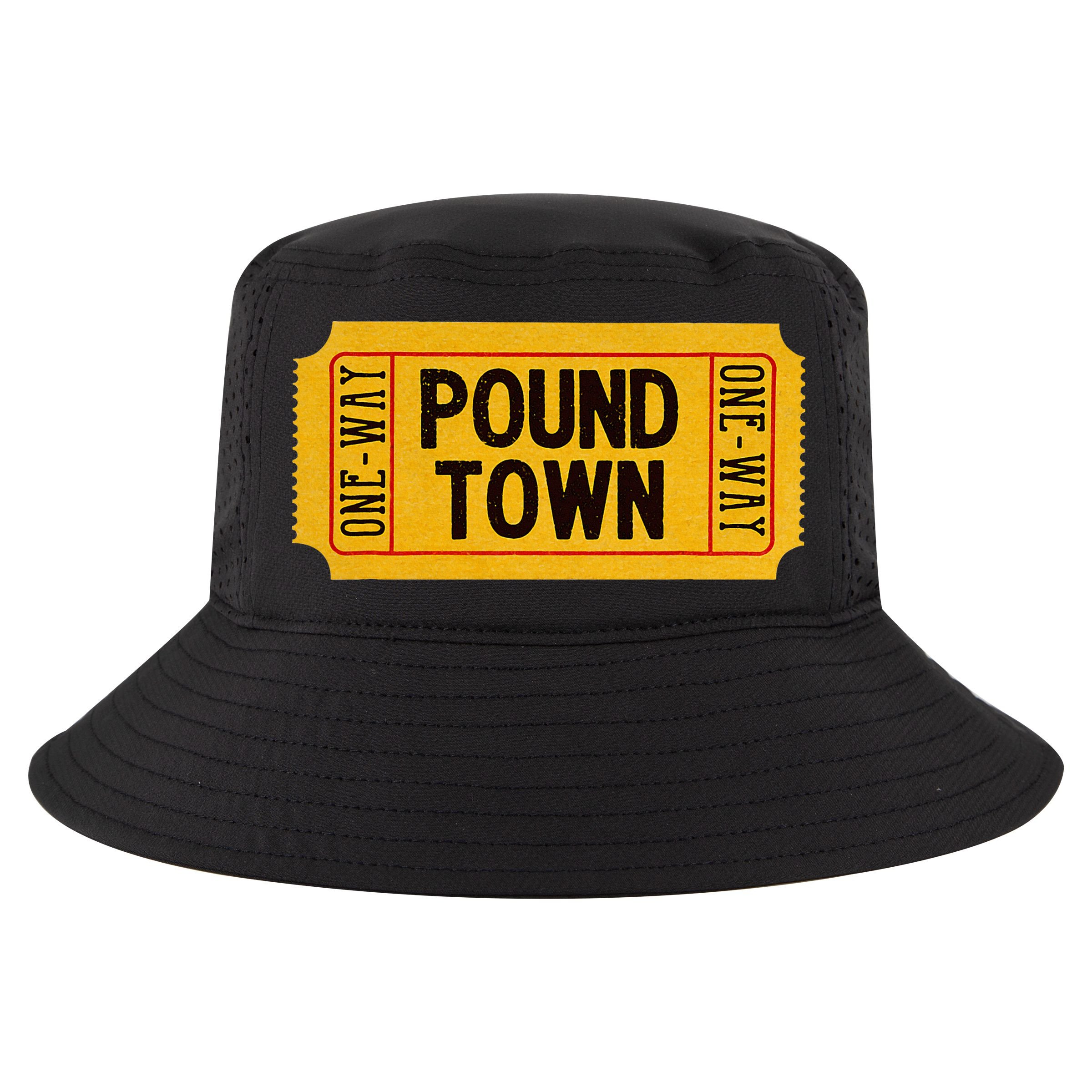 One Way Ticket To Poundtown One Way Ticket To Pound Town Cool Comfort Performance Bucket Hat