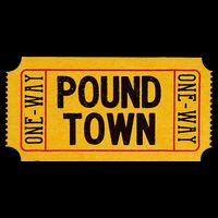 One Way Ticket To Poundtown One Way Ticket To Pound Town Drawstring Bag