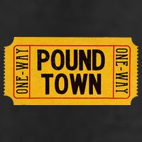 One Way Ticket To Poundtown One Way Ticket To Pound Town Golf Towel