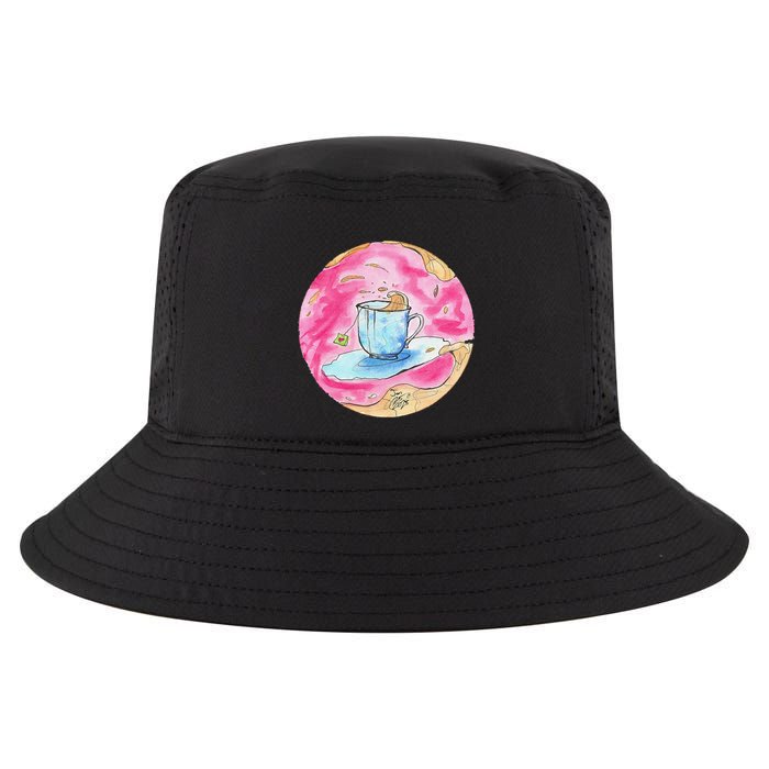 Oolong Whimsical Tea Design Cool Comfort Performance Bucket Hat