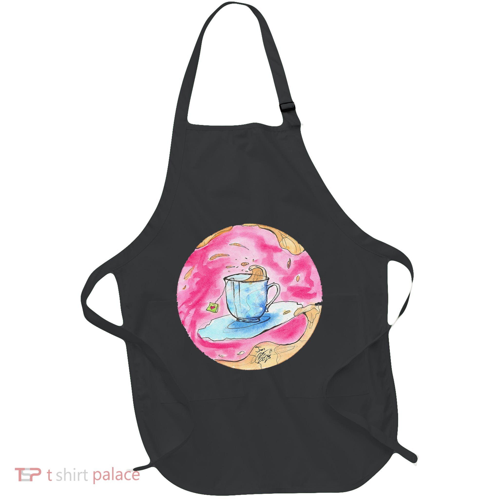 Oolong Whimsical Tea Design Apron