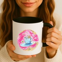 Oolong Whimsical Tea Design Mug