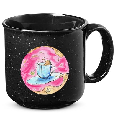 Oolong Whimsical Tea Design 15oz Campfire Ceramic Mug