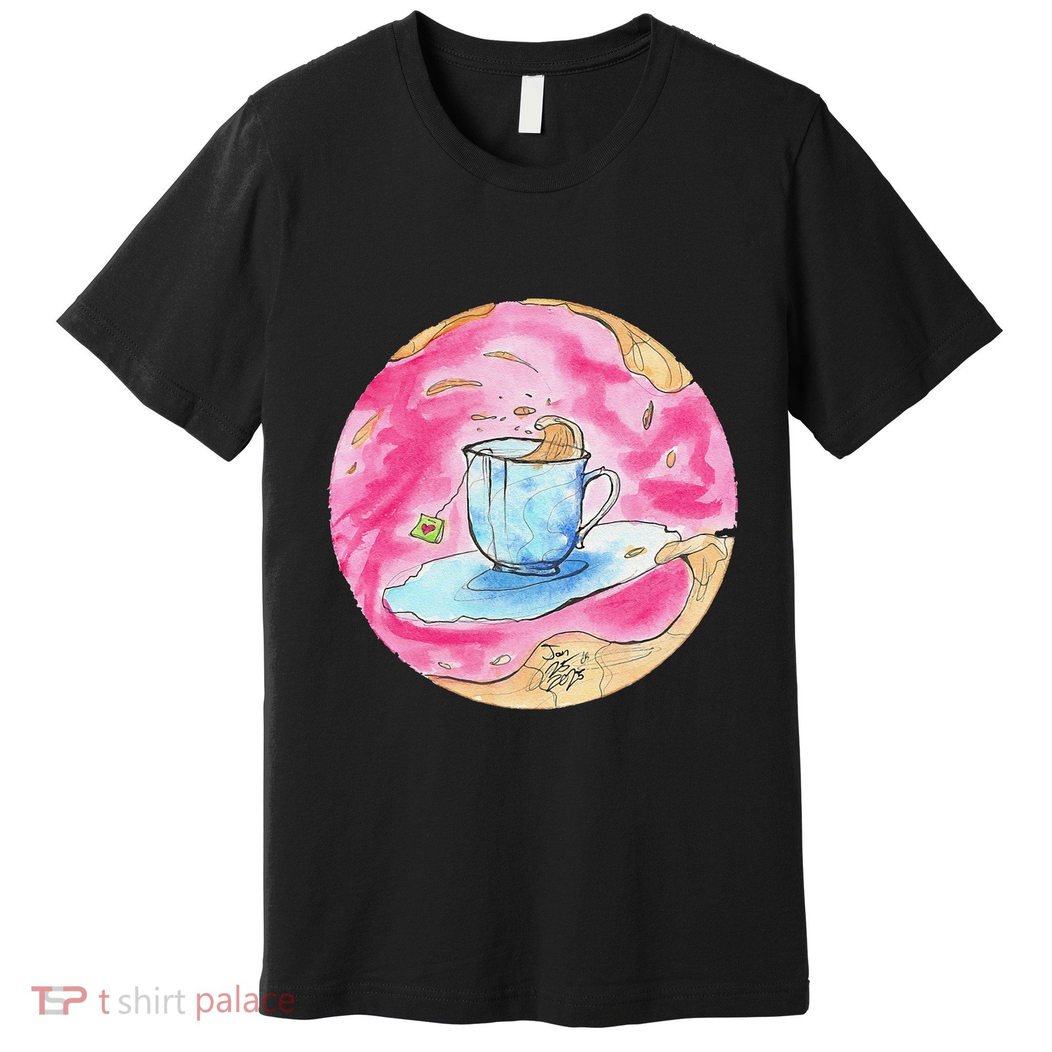 Oolong Whimsical Tea Design Premium T-Shirt