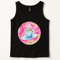 Oolong Whimsical Tea Design Tank Top