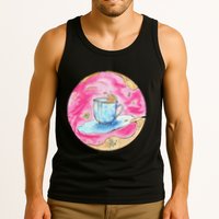 Oolong Whimsical Tea Design Tank Top