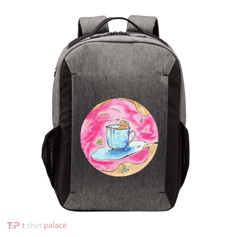 Oolong Whimsical Tea Design Vector Backpack