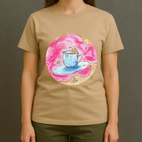 Oolong Whimsical Tea Design T-Shirt