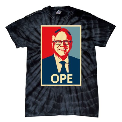 Ope Walz Tim Walz Harris Walz 2024 Tie-Dye T-Shirt