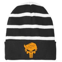 Ope Walz Tim Walz Harris Walz 2024 Striped Beanie with Solid Band