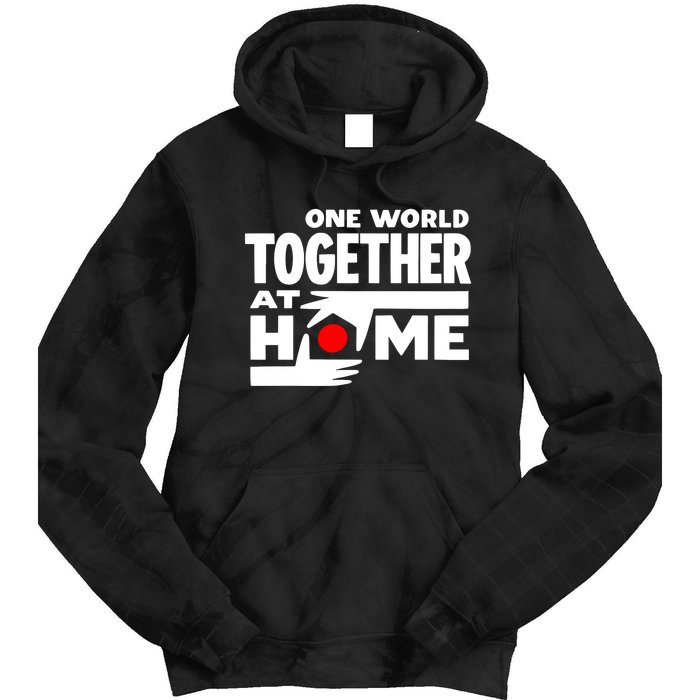 One World Together At Home Tie Dye Hoodie