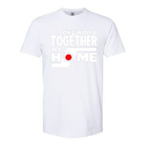 One World Together At Home Softstyle CVC T-Shirt