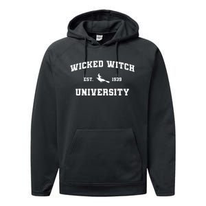 Oz Wizard Wicked Witch University 1939 Performance Fleece Hoodie