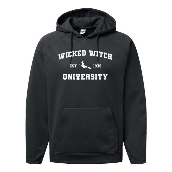 Oz Wizard Wicked Witch University 1939 Performance Fleece Hoodie