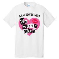 On Wednesday We Wear Pink Funny Valentine Tall T-Shirt