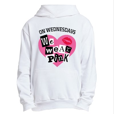 On Wednesday We Wear Pink Funny Valentine Urban Pullover Hoodie