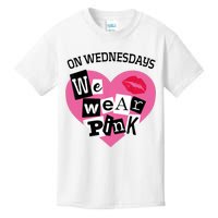 On Wednesday We Wear Pink Funny Valentine Kids T-Shirt