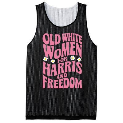 Old White Women For Harris And Freedom Kamala Harris Mesh Reversible Basketball Jersey Tank