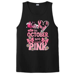 October We Wear Breast Cancer Awareness Postal Worker PosiCharge Competitor Tank