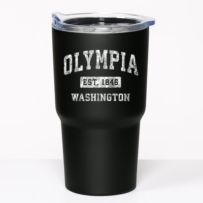 Olympia Washington Wa Vintage Established Sports Tumbler