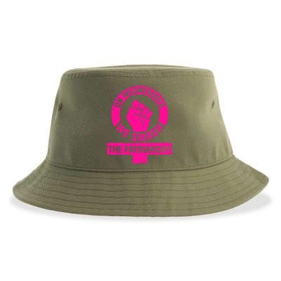 On Wednesdays We Smash The Patriarchy Sustainable Bucket Hat