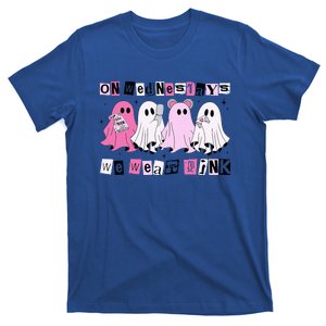 On Wednesday We Wear Cute Ghost Halloween T-Shirt